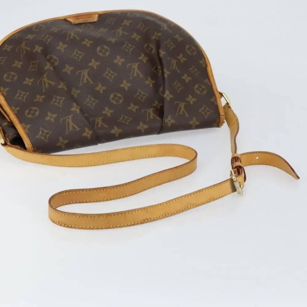 Louis Vuitton Monogram Menilmontant MM Shoulder Bag Brown